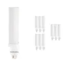 Confezione Multipack 10x Noxion Lucent PL-C LED 7.4W 1000lm - 840 Bianco Freddo | Sostitutiva 26W