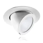 Noxion Downlight LED Forza Bianca 35W 3100lm 36D - 940 Bianco Freddo | 168mm - Miglior resa cromatica