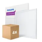 Confezione Multipack 4x Philips Pannello A LED Ledinaire RC065B 34W 3400lm - 840 Bianco Freddo | 60x60cm - UGR 