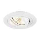 SLV New Tria 75 Faretti Aluminium Bianca Il Giro 8.3W 750lm 38D - 930 Luce Calda -  | Ritaglio 75mm -  Miglior Resa Cromatica - Dimmerabile 