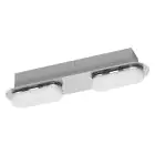 Ledvance Smart+ Wifi LED Luce Da Parete Illuminazione del bagno Argento 15W 1100lm - 830-865 Regolabile Bianca | IP44
