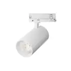 Noxion Luce A Binario LED 3 Fasi Faretti Trixie Bianca 30W 2035lm 36W - 930/940/957 CCT | Sostitutiva 50W