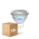 Confezione Multipack 10x Noxion PerfectColore Faretti LED GU4 MR11 2.8W 184lm 36D - 927 Bianco Molto Caldo | Miglior Resa Cromatica - Dimmerabile - Sostitutiva 20W
