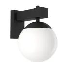 Eglo Luce Da Parete Bufalata Acciaio Nero | IP54 - Adatto per 1x E27